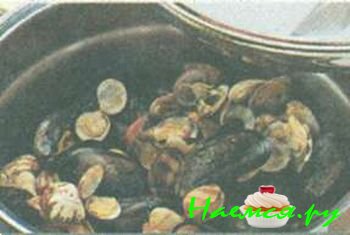 ЛАПША С МОРЕПРОДУКТАМИ