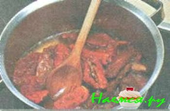 СПАГЕТТИ С РУККОЛОЙ И ПОМИДОРАМИ