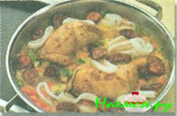 ПАЭЛЬЯ С КАЛЬМАРАМИ