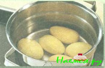 КАРТОФЕЛЬ, ОТВАРЕННЫЙ БЕЗ КОЖУРЫ