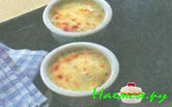 ЗАПЕЧЕННОЕ ПЮРЕ СО ШПИКОМ И СЫРОМ