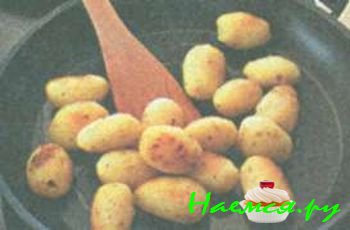 КАРТОФЕЛЬ И РЫБА НА СКОВОРОДЕ