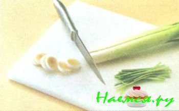 КАК НАРЕЗАТЬ ЛУК-ПОРЕЙ