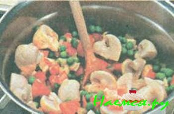 КАРРИ С ШАМПИНЬОНАМИ