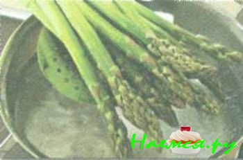 ЗАПЕЧЕННЫЕ БЛИНЧИКИ СО СПАРЖЕЙ