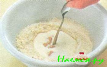 ОЛАДЬИ С СЕМГОЙ