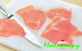 ОЛАДЬИ С СЕМГОЙ