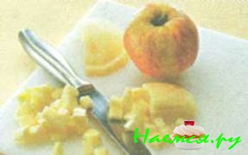 БЛИНЫ НА МИНЕРАЛКЕ С ЯБЛОКАМИ