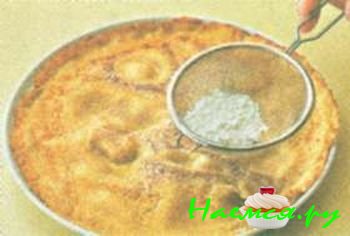 БЛИНЫ НА МИНЕРАЛКЕ С ЯБЛОКАМИ