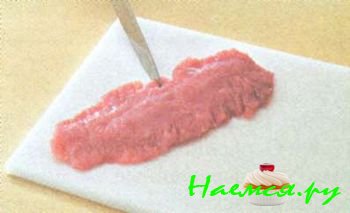 ПРИГОТОВЛЕНИЕ ПОЛУФАБРИКАТА ШНИЦЕЛЯ