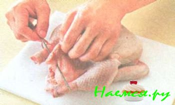 КАК НАФАРШИРОВАТЬ ДОМАШНЮЮ ПТИЦУ