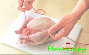 КАК НАФАРШИРОВАТЬ ДОМАШНЮЮ ПТИЦУ