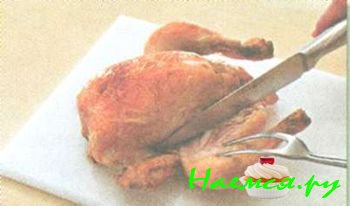 КАК РАЗРЕЗАТЬ ГОТОВУЮ ТУШКУ ПТИЦЫ