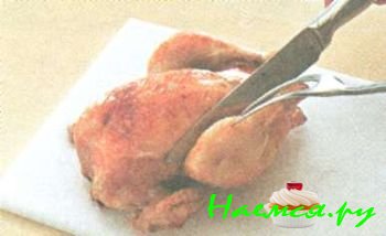 КАК РАЗРЕЗАТЬ ГОТОВУЮ ТУШКУ ПТИЦЫ