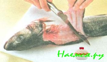 РАЗДЕЛКА НА ФИЛЕ РЫБЫ С ОБТЕКАЕМЫМ ТЕЛОМ