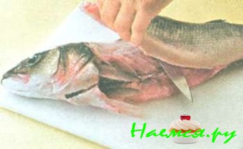 РАЗДЕЛКА НА ФИЛЕ РЫБЫ С ОБТЕКАЕМЫМ ТЕЛОМ