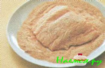 ФИЛЕ САЙДЫ С КАРТОФЕЛЬНЫМ САЛАТОМ