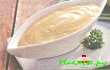 СОУС БЕШАМЕЛЬ (ОСНОВНОЙ РЕЦЕПТ)