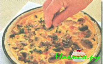 КИШ С ШАМПИНЬОНАМИ