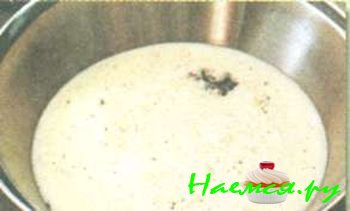 ВАНИЛЬНЫЙ СОУС (ОСНОВНОЙ РЕЦЕПТ)