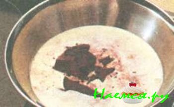 ШОКОЛАДНЫЙ СОУС (ОСНОВНОЙ РЕЦЕПТ)