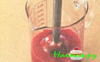 МАЛИНОВЫЙ СОУС (ОСНОВНОЙ РЕЦЕПТ)