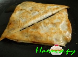 Готовые треугольники из лаваша 