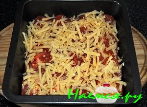 Поставить баклажаны в разогретую духовую печь