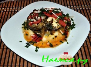 Соте из баклажан