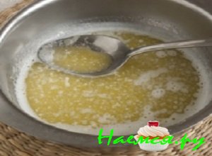 Растопить сливочное масло