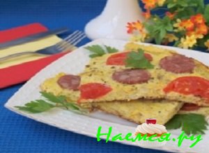 Тортилья из кабачков