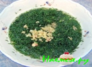 Приготовить заправку для супа из красной рыбы