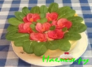 Салат «Фиалка»