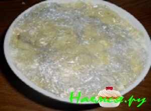 новогодний салат &laquo;Пещера изо льда&raquo; в холодильник на парочку часов