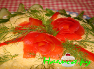 Закусочный торт &laquo;Новогодний&raquo;