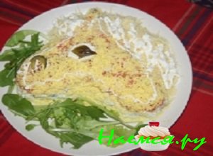 Новогодний салат «Символ года»