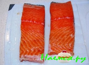 Рецепт приготовления «Маринованного лосося»