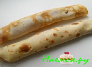 свернуть в рулетики