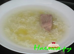 Рецепт Диетического супа с яйцом