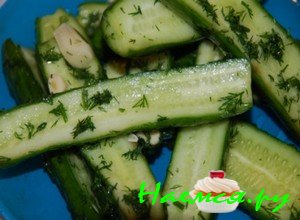 Рецепт Малосольных огурцов