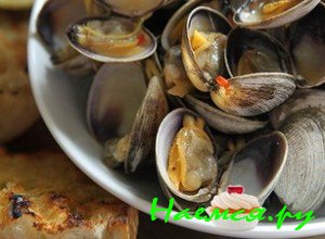 Достаньте мидии