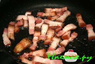 Обжарьте грудину