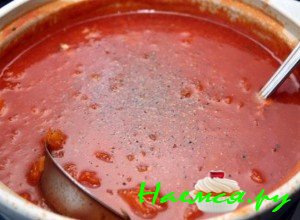 Поставьте на огонь и доварите суп