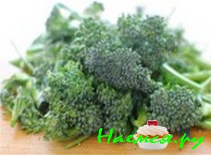 Помойте брокколи