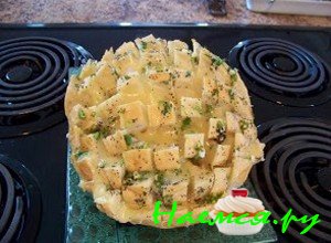 Рецепт лукового хлеба