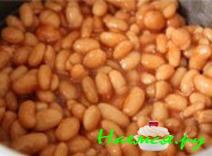 Помойте белую фасоль