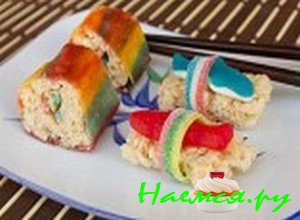 Сладкие суши - рецепт с фото