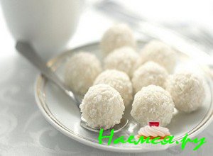 Домашнее рафаэлло -  рецепт с фото