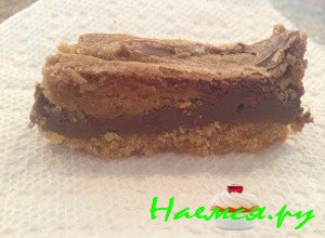 Батончики из шоколада и арахисового масла