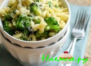макароны с брокколи